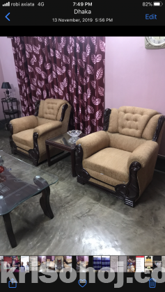 Sofa Set 7 seat with 1 Centre Table